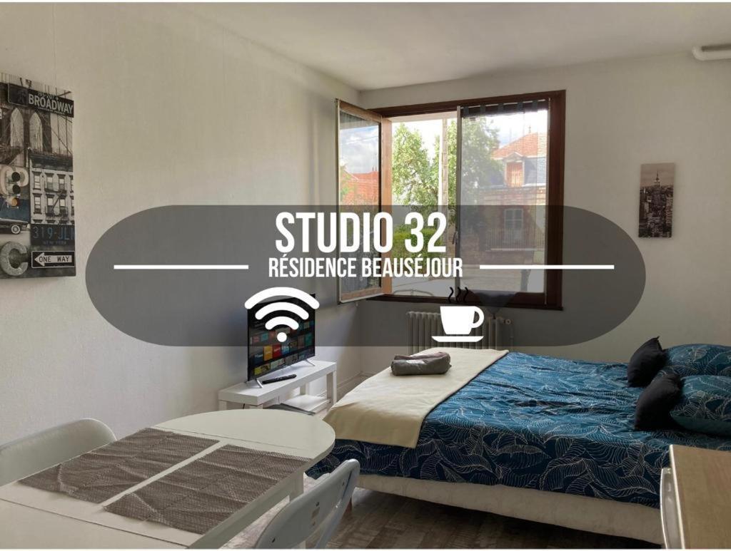 Studio 32 - Residence Beausejour - Fibre Wifi - Proche Centre Ville Troyes Exterior photo